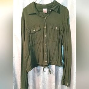 Juniors long sleeve top